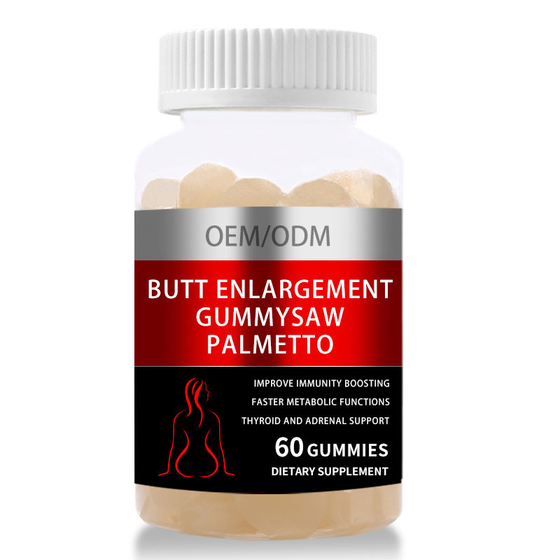 El pecho del extremo de HACCP aumenta el aumento femenino negro Gummies de Maca para la elevación de la cadera de la nalga