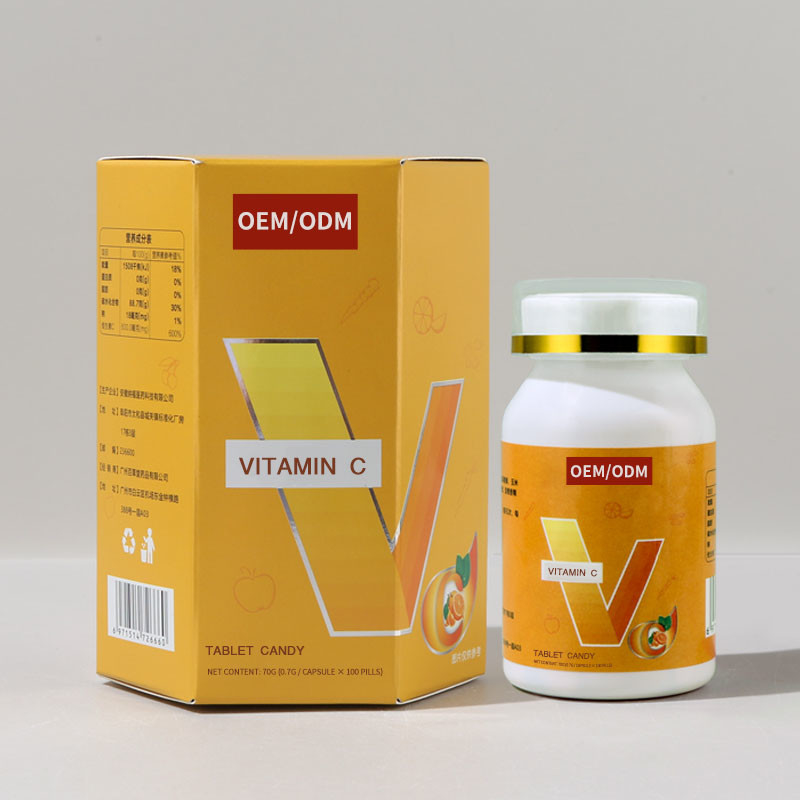 Caramelo de la vitamina C de Gummies de la vitamina de la biotina del vegano de la etiqueta privada para la inmunidad apoyada