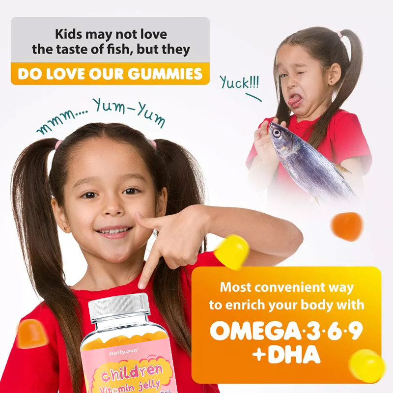 Vitaminas gomosas diarias C del oso del cinc del OEM del suplemento de la atención sanitaria del Multivitamin 60 para los niños