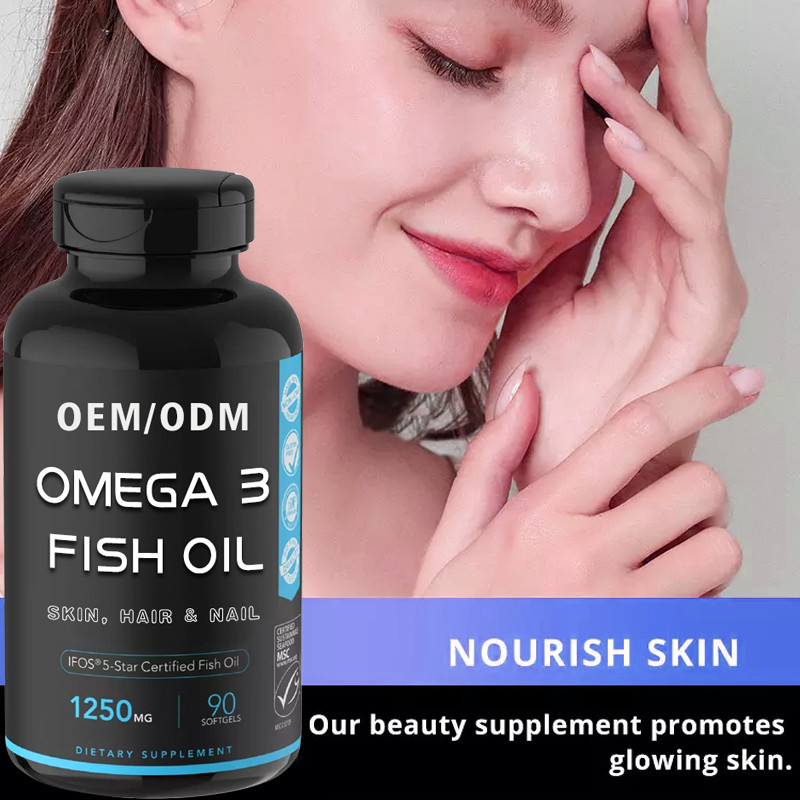 Corazón Brain Immune Support For Men del aceite de pescado del OEM MSDS Omega 3 y mujeres