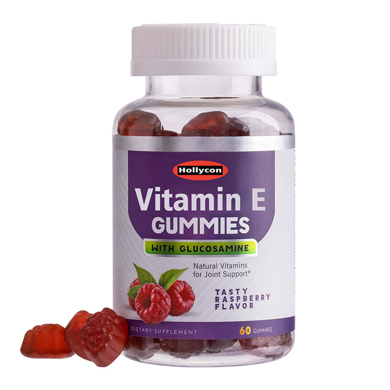 El sabor de encargo complementa la salud y la ayuda inmune Gummies del hueso de la vitamina E Gummies del OEM