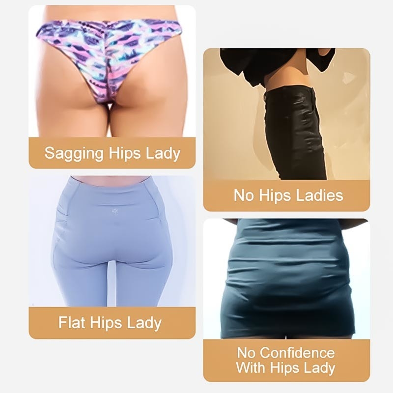 Un elevador de nalgas más grande curvado rápido más grande de Glutes del ingrediente del extremo de la ampliación de la cadera herbaria de las cápsulas para las mujeres
