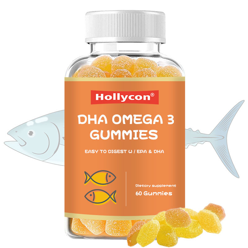 Omega 3 productos gomosos de la nutrición de las píldoras del aceite de hígado de bacalao de EPA DHA para los niños adultos