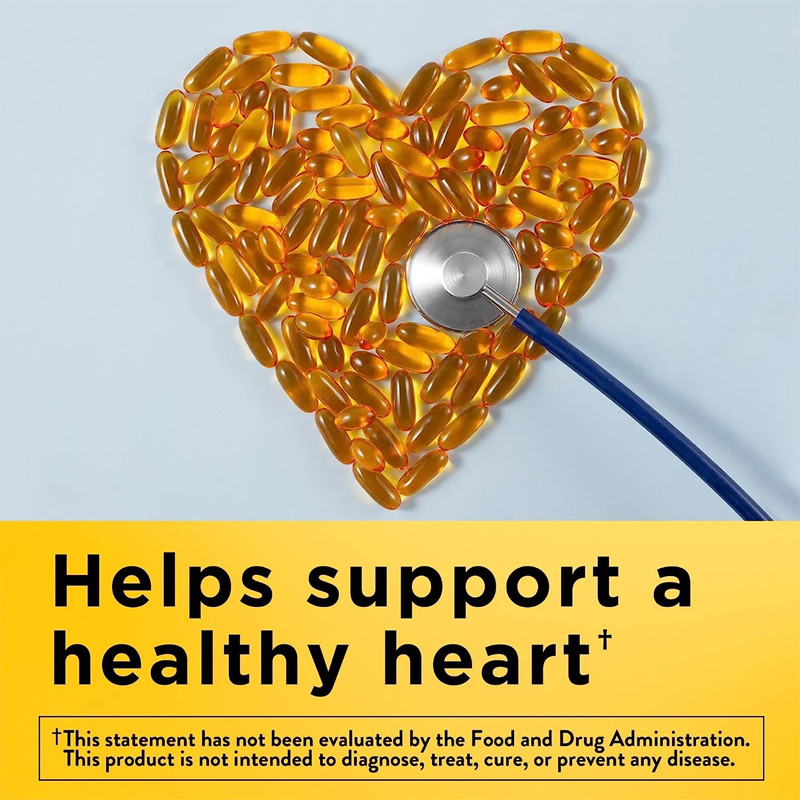 aceite de pescado de 1000Mg Softgels Omega 3 para el suplemento sano 250 Softgels de la ayuda del corazón fuente de 125 días
