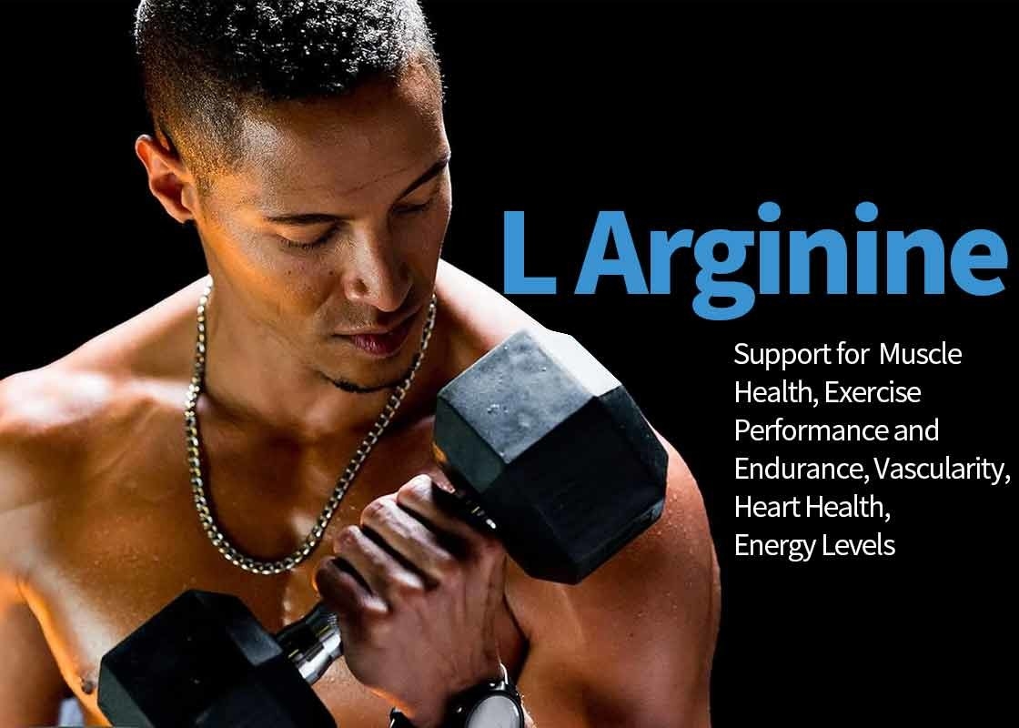 L Suplemento de arginina y óxido nítrico Apoyo para la salud muscular Suplemento de salud muscular