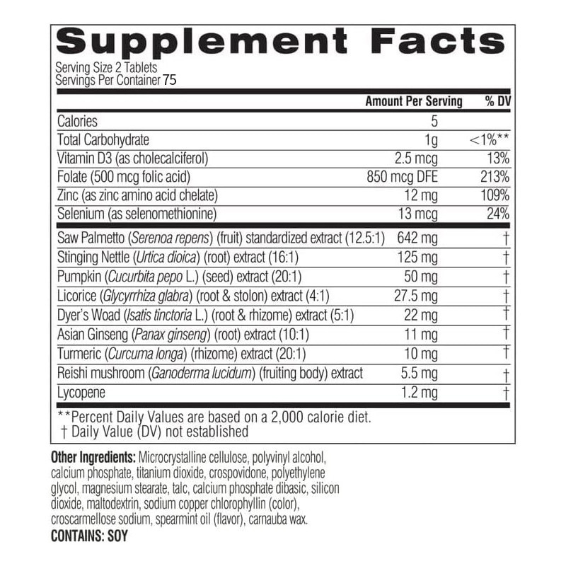 OEM Saw Palmetto para hombres Suplemento de próstata Salud de la próstata y salud reproductiva masculina