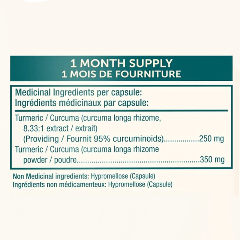 Suplemento de cúrcuma OEM con curcumina y curcuminoides para apoyar las articulaciones y los músculos Cápsulas de cúrcuma vegetarianas