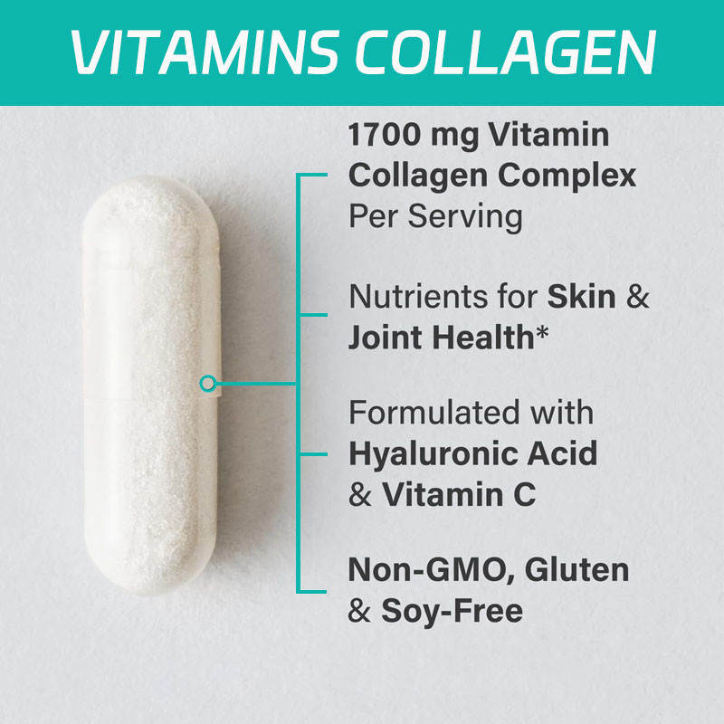 Apoyo OEM Colágeno para mujeres Hombres píldoras de colágeno múltiples vitaminas cápsulas de colágeno