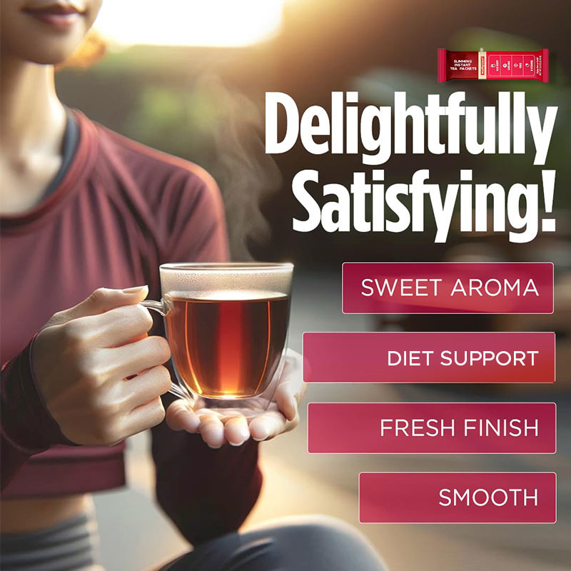 Envases de té instantáneo para adelgazar para apoyar la dieta té oolong vitaminas Garcinia en movimiento palos instantáneos