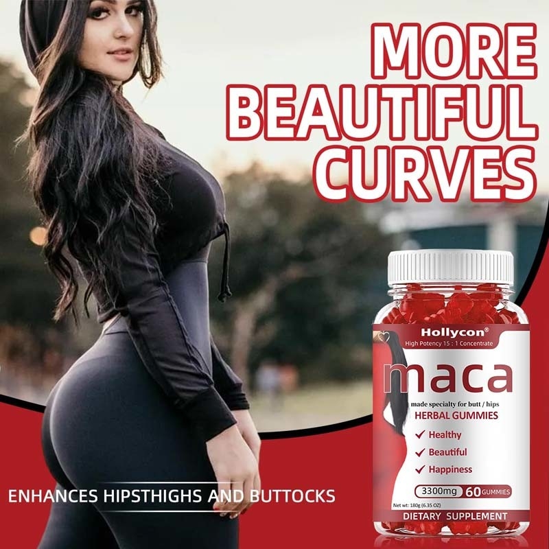 Apoyo inmunológico y equilibrio hormonal para mujeres Maca Root Gummies