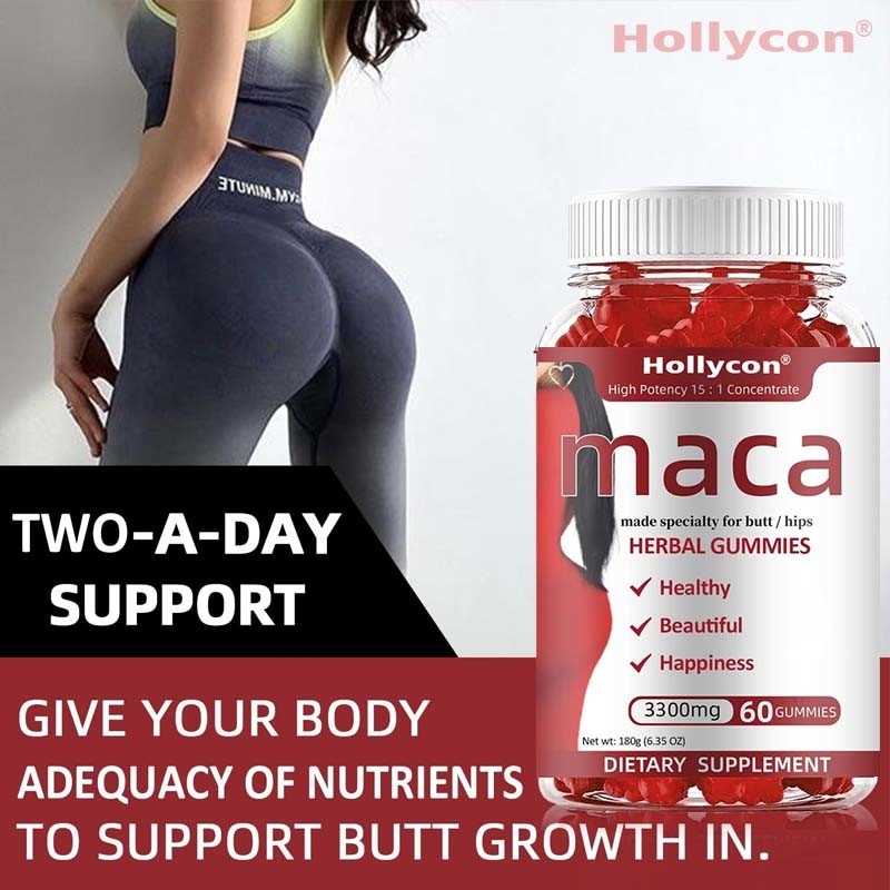 Apoyo inmunológico y equilibrio hormonal para mujeres Maca Root Gummies