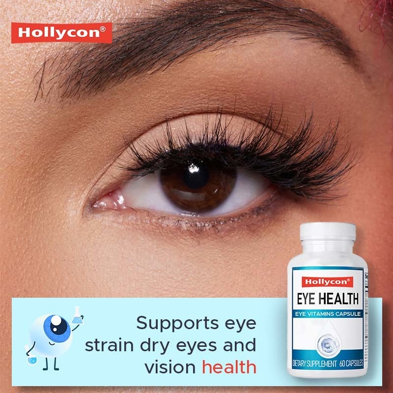 Vitamina de fábrica para los ojos Suplemento de salud ocular Deformación ocular Sequedad de los ojos y salud de la visión