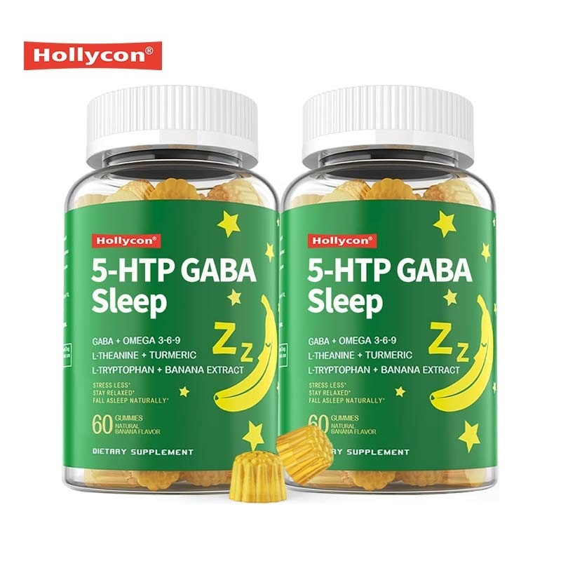 OEM 5 - HTP GABA Goma para dormir Cerebro natural para dormir y relajar las articulaciones