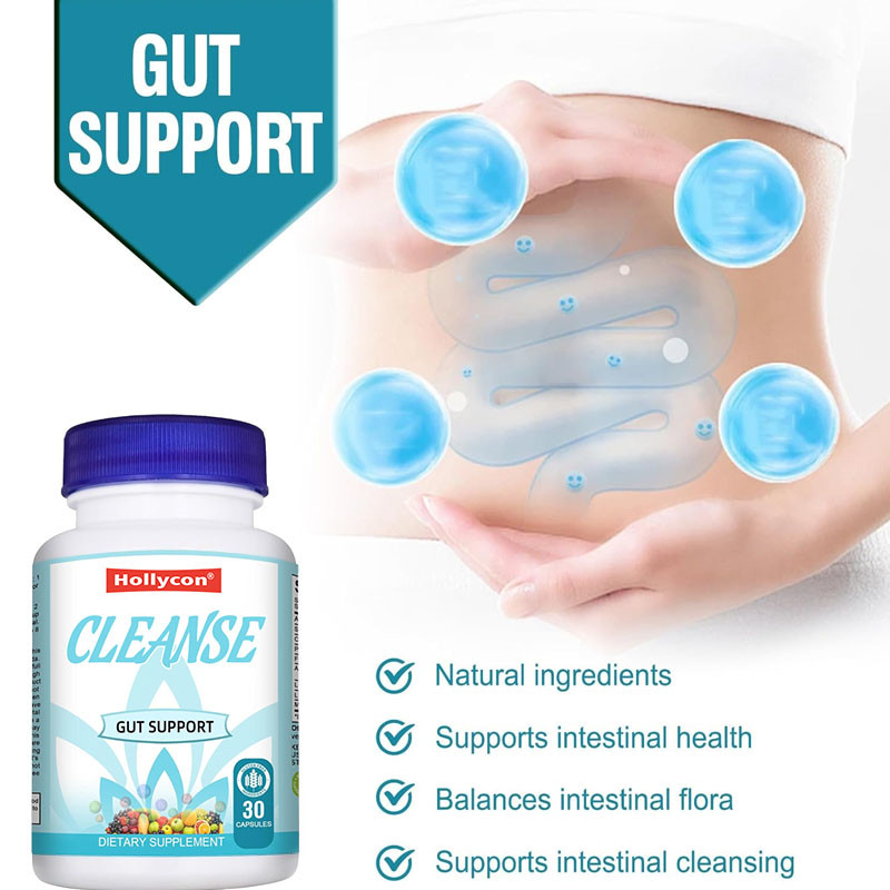 15 días limpiar el intestino apoyo cápsulas apoya la salud intestinal flora intestinal