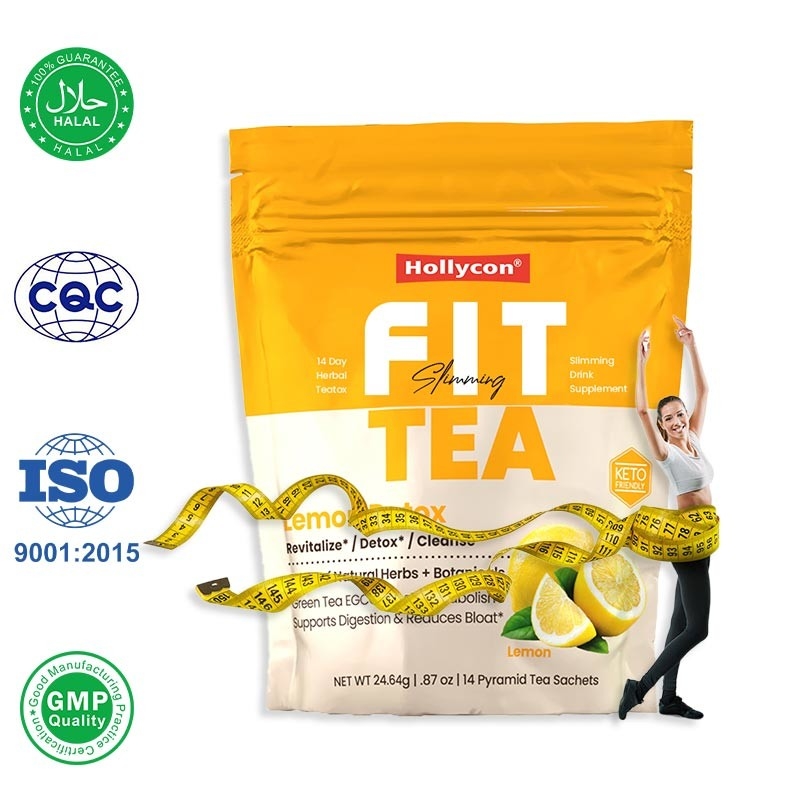 14 días de desintoxicación de té Fit té adelgazamiento bolso de té apoya la limpieza promueve la digestión cápsulas adelgazantes