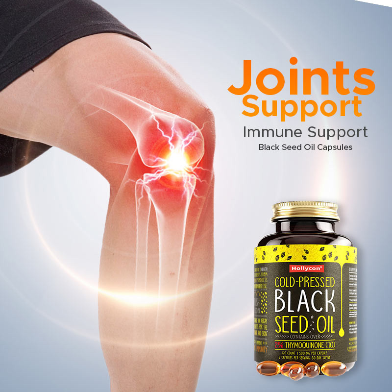 Aceite de semilla de comino negro Softgels 1000mg Aceite de semilla de comino negro para el apoyo inmunológico