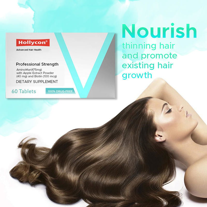En stock comprimidos para el crecimiento del cabello Vivisc para el crecimiento del cabello suplementos de vitaminas para el cabello fábrica de venta caliente