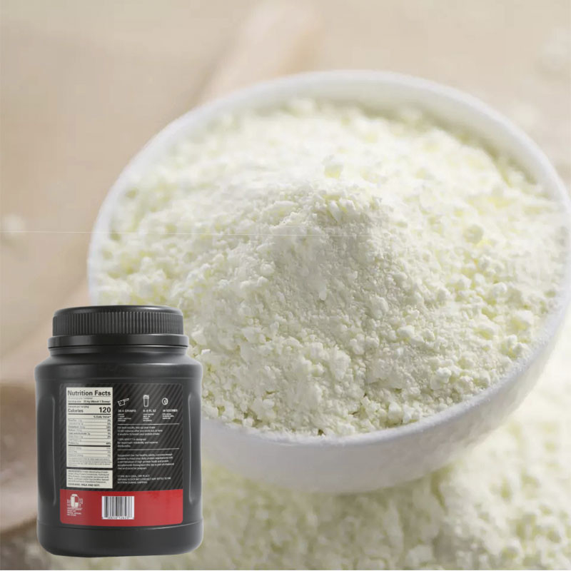 Proteína de suero de leche en polvo Apoyo muscular magro para la recuperación muscular antes y después del entrenamiento