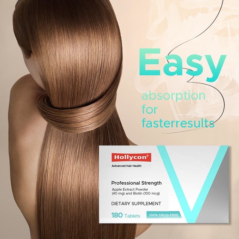 Suplemento para el crecimiento del cabello para hombres y mujeres