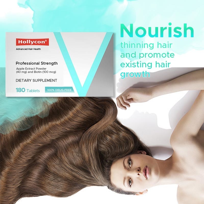 Suplemento para el crecimiento del cabello para hombres y mujeres