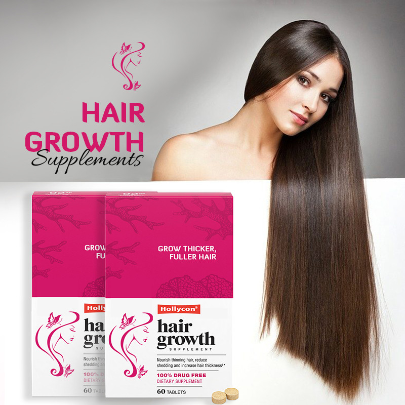 Comprimidos para el crecimiento del cabello 120mcg Biotina Producto para el crecimiento del cabello