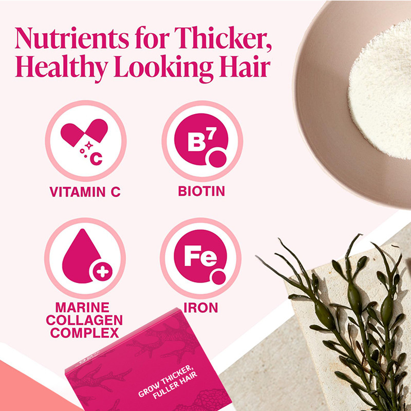 Comprimidos para el crecimiento del cabello 120mcg Biotina Producto para el crecimiento del cabello