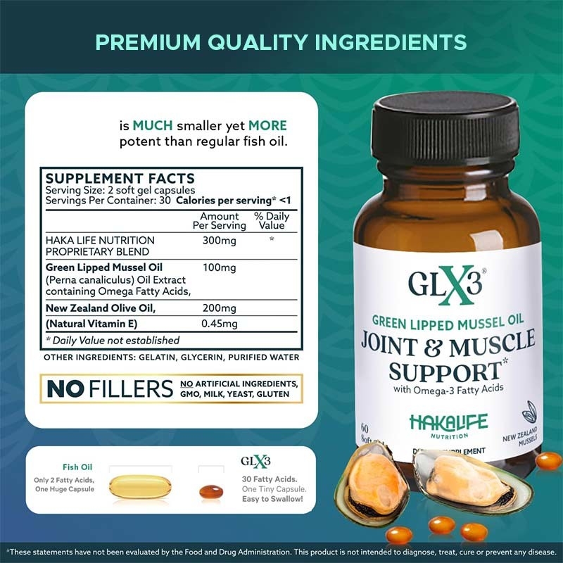 Conjunto de apoyo a las articulaciones Omega 3-6-9