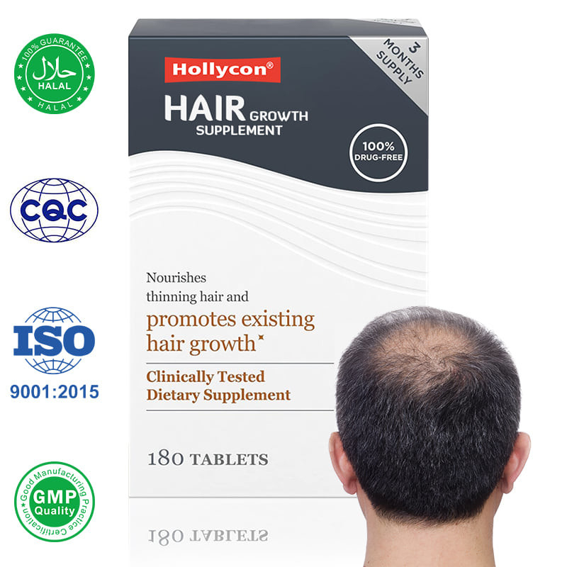 En la fábrica de stock suplementos para el crecimiento del cabello masculino para el crecimiento del cabello masculino vitaminas pastillas