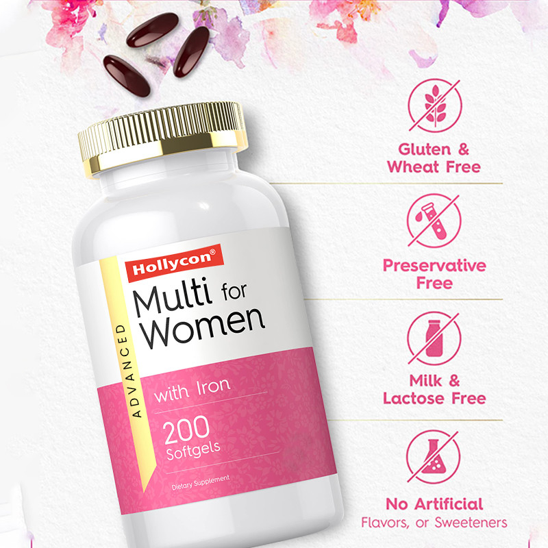 Multivitaminas para mujeres para el sistema inmunológico vitaminas diarias para mujeres
