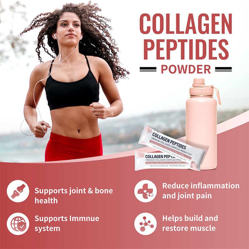 Péptidos de colágeno múltiple en polvo para mujeres