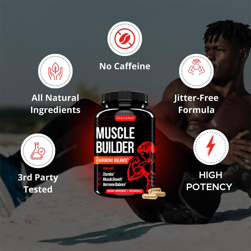 Supplier Muscle Builder apoya el crecimiento muscular, el tamaño, la fuerza y la energía