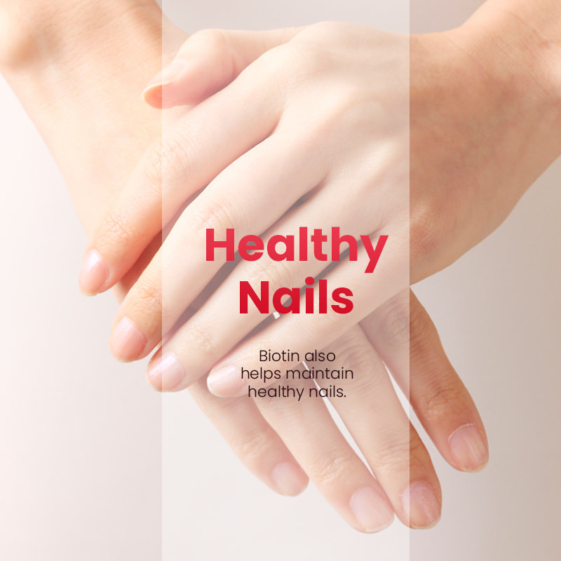 Cabello piel y uñas gomas para mujeres 2500mcg Biotina para el crecimiento del cabello