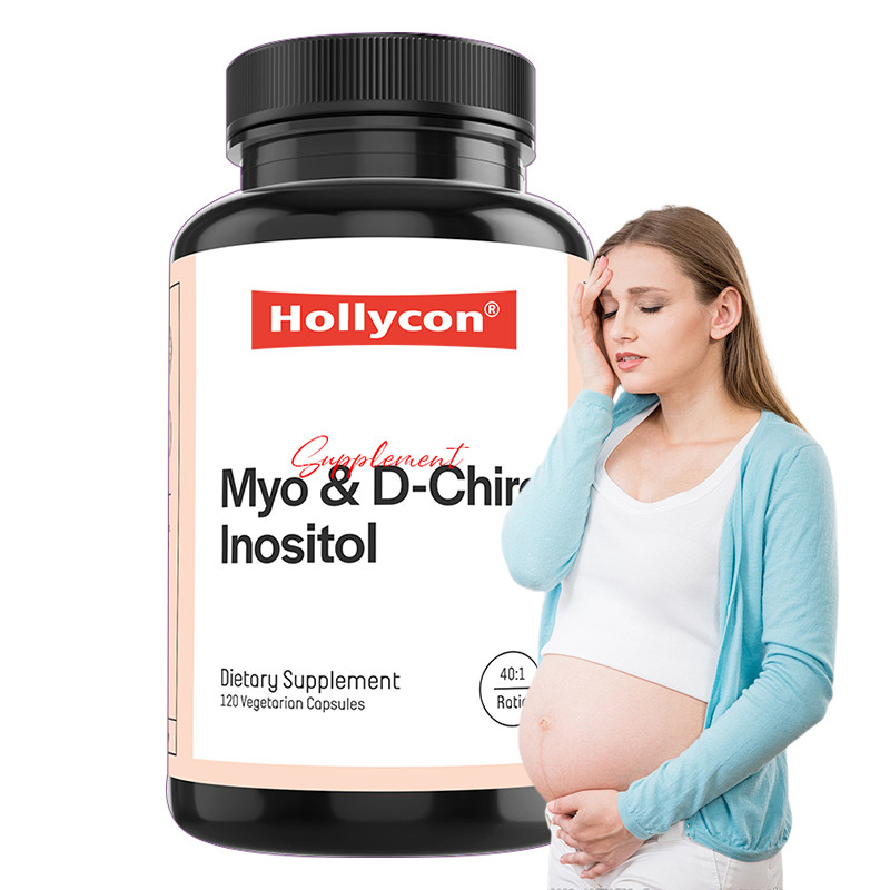Suplemento de inositol para el equilibrio hormonal Myo- inositol y D- Chiro cápsulas de inositol