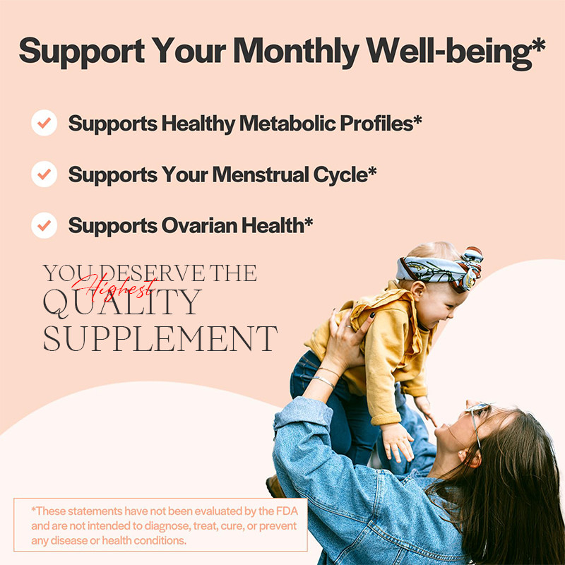 Suplemento de inositol para el equilibrio hormonal Myo- inositol y D- Chiro cápsulas de inositol