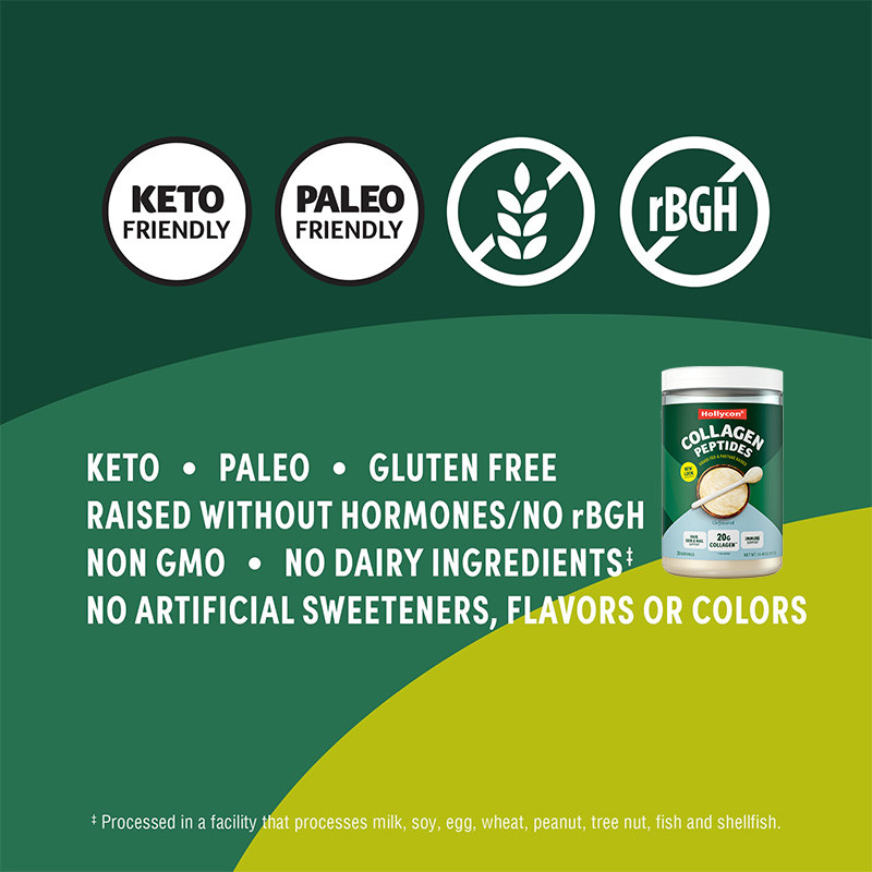 Polvo de colágeno para apoyar el cabello 20 g de péptidos de colágeno Polvo de proteína para apoyar el sistema inmunológico