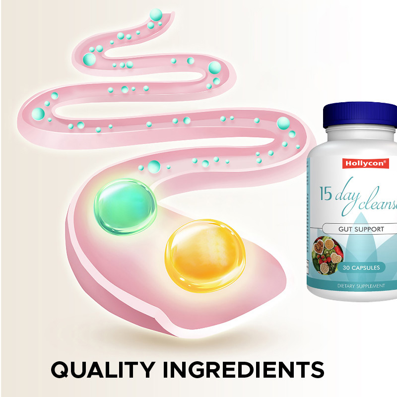 OEM Suplemento de salud intestinal Apoyo intestinal y del colon Cápsulas avanzadas Cápsulas de limpieza intestinal