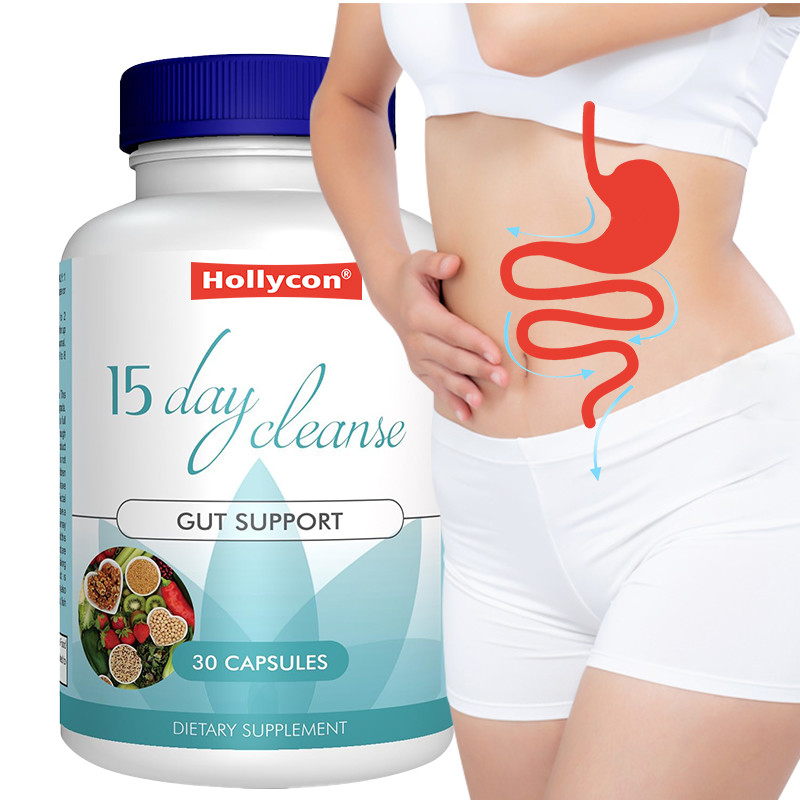 OEM Suplemento de salud intestinal Apoyo intestinal y del colon Cápsulas avanzadas Cápsulas de limpieza intestinal