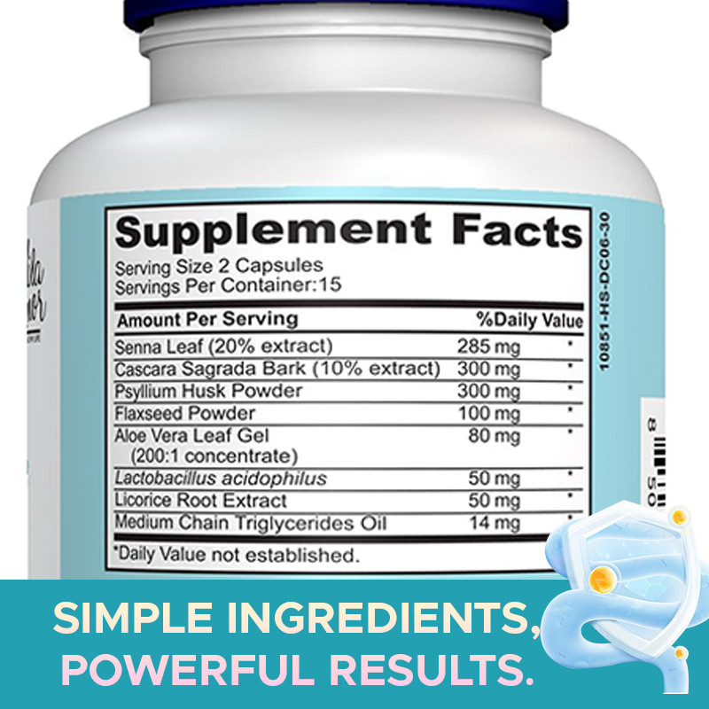 OEM Suplemento de salud intestinal Apoyo intestinal y del colon Cápsulas avanzadas Cápsulas de limpieza intestinal