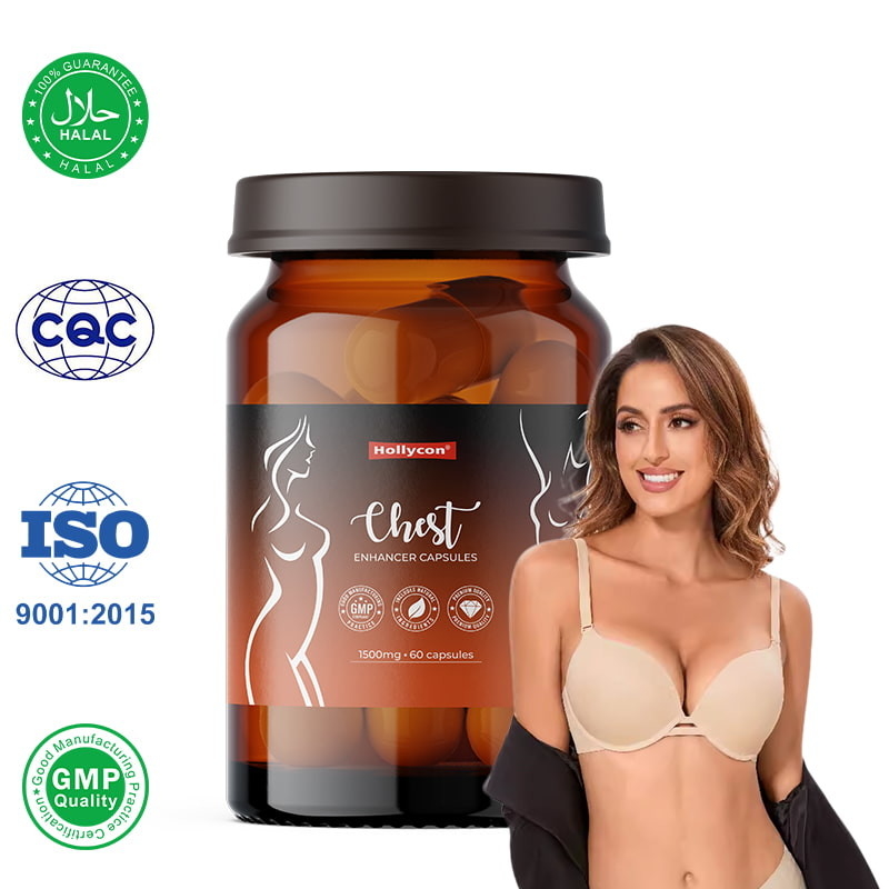 Extensores de pecho y amplificadores de pecho de fábrica cápsulas de aumento de pecho de marca privada para el equilibrio hormonal femenino