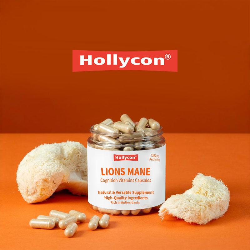 La fábrica apoya la claridad, el enfoque, combate el estrés oxidativo, apoya el bienestar general, la vitalidad, la melena de león, la cognición, las vitaminas, las cápsulas