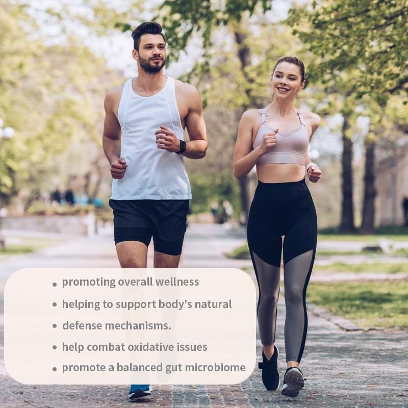 OEM Promoviendo el bienestar general Apoyo Mecanismos naturales de defensa del cuerpo Combate los problemas oxidativos Cápsulas de cola de pavo