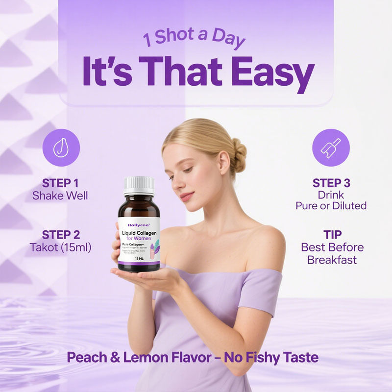 Colágeno puro+ colágeno líquido para mujeres - 4000 mg de péptidos marinos para la piel radiante, la salud del cabello y las uñas - ácido hialurónico, vitamina E