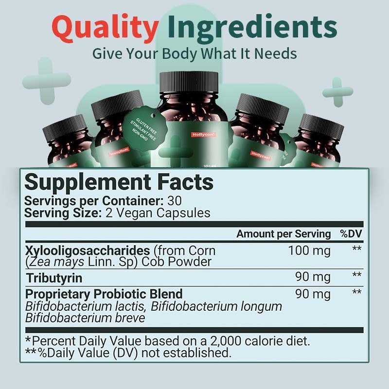 OEM Probiotics for Weight Management Digestive Health 3 in 1 Gut Health Probiotics Gut Health Multi Enzyme Probiotic Capsules