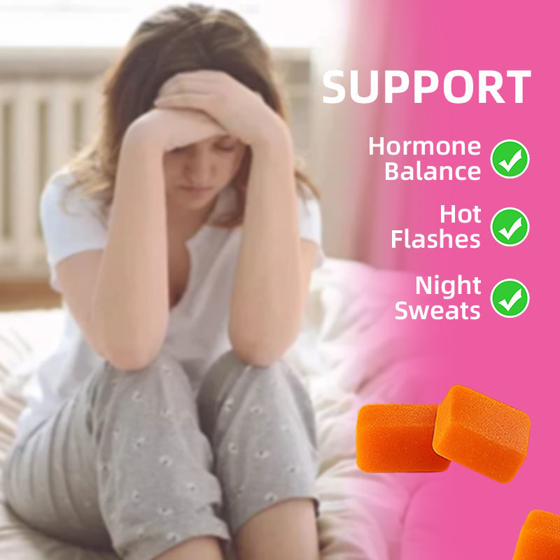 OEM / ODM Menopause Supplement for Women, 60 Gummies, Clinically Proven, Helps Support Hormone Balance, Helps Relieve 12 Menopause Symptoms: Hot Flashes, Night Sweats, Mood Swings and More