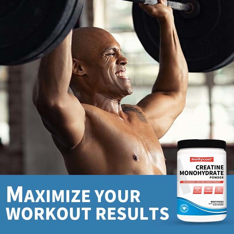 OEM Creatina Monohidratada Micronizada Suplemento de Creatina 5000mg culturismo Nutrición deportiva Creatina Monohidratada en polvo