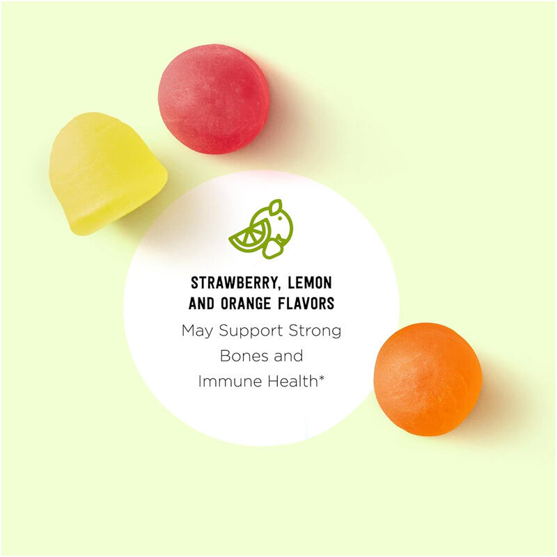 Vitamina D3 Orgánica para Niños OEM, Suplemento de Vitamina D3, Gomitas para la Salud Ósea e Inmunológica, Gomitas de Vitamina D3