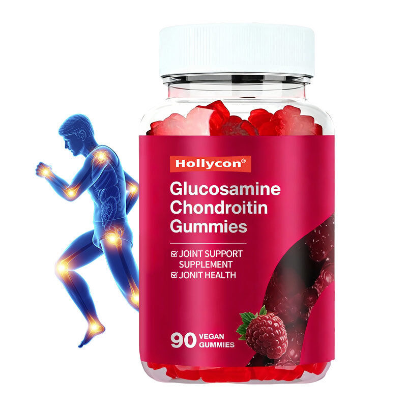 OEM Suplemento de apoyo a las articulaciones de fuerza extra con MSM y Flexibilidad de morera Glucosamina Chondroitin Gummies