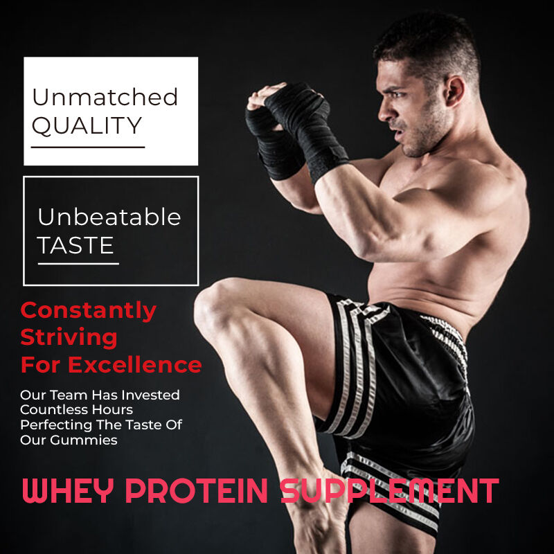 Factory Help Muscle Recovery Boost Energy Protein Powder Whey Protein Supplement Post-workout Supplement Whey Protein Gummies