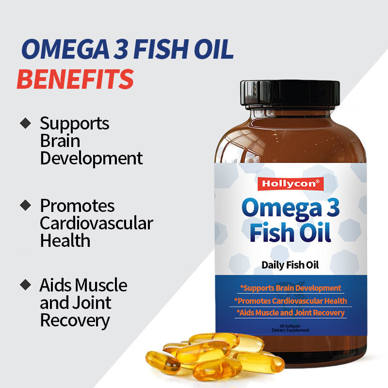 Aceite de pescado Omega 3 suplementos diarios para mujeres y hombres con EPA y DHA apoya la salud de las articulaciones Omega 3 aceite de pescado