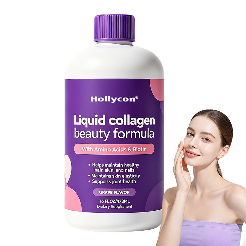 Bebida de colágeno de fácil absorción con nutrición suave multi-ángulo en forma líquida lista para beber